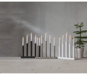 Decorazione luminosa bianca natalizia Plate - Star Trading