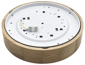 Brilagi - Plafoniera LED CARVALHO LED/36W/230V rovere Ø 37,5 cm