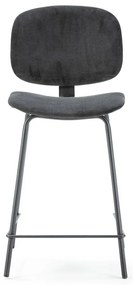 Set di sgabelli da bar neri 2 pz (altezza seduta 66 cm) Arus - Marckeric