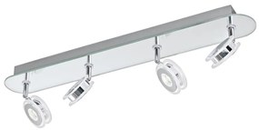 Eglo 95281 - Faretto LED da bagno AGUEDA 4xLED/3,3W/230V