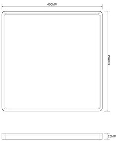 Zuma Line MS748400S-3-BK - Luce LED dimmerabile BOVE 50W/230V 3000/4000/5500K nero