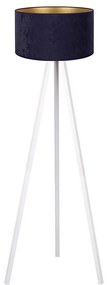 Brilagi - Lampada con piedistallo VELVET 1xE27/60W/230V bianco/blu