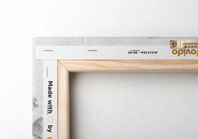 Quadro su tela – Auto retrò storica in bianco e nero