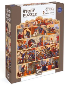 Story puzzle - Re Artù - 100 pezzi
