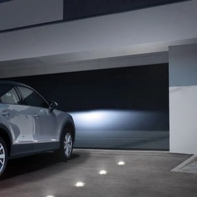 Lampada segnapasso da esterno LUKKA CONNECT 1xGU10/4W/230V IP67 cromo opaco arrotondato