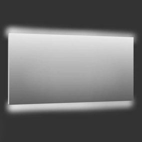 Specchio con illuminazione integrata bagno rettangolare Retroil L 135 x H 70 x P 2 cm grigio / argento