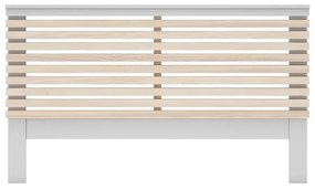 Testiera bianca/naturale in pino 146x100 cm Campus - Marckeric