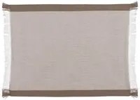 Tovaglietta cotone 35x45 cm tinto filo tortora