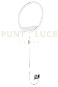 Applique a parete led linger bianca 15w 1800lm cct 3000k 4000k 6500...