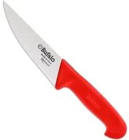 Coltello per Pelare Lama 18 cm Bufalo Emilia S42/18 Manico Rosso