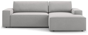 Divano letto angolare grigio chiaro (angolo destro) Jodie - Micadoni Home