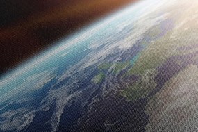 Quadro su tela – Vista del pianeta dallo spazio