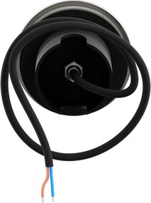 Faro LED interrato da Giardino 6W IP67 24V Luce Radente 360°- Inox Colore Bianco Caldo 3.000K