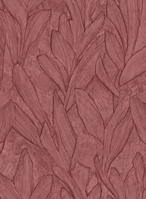 Arte International Tapete Piante - Indian Red