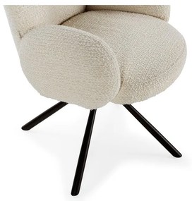 Poltrona beige Dario - Marckeric