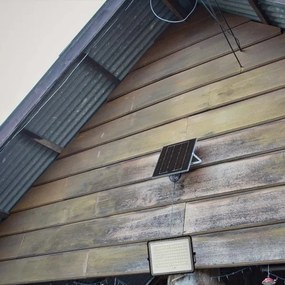 LED Proiettore solare da esterno LED/20W/3,2V 4000K nero + +TC