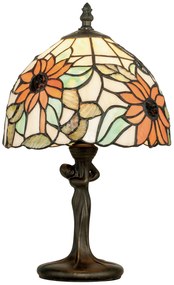 Lampada da Tavolo Lumetto I DAFNE L1 in Vetro Tiffany 40W