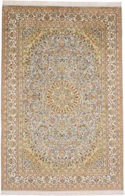 Cashmere Silk Tappeto orientale 190 x 120 (Indian) Annodato A Mano