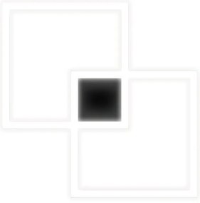 Plafoniera LED Kira nero IP20 bianco naturale, 5300 lumen