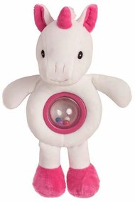 Peluche con Sonagli Rosi Unicorno Acrilico