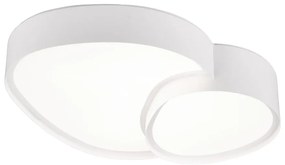 Plafoniera a LED bianca 36x43,5 cm Rise - Trio