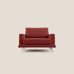 Dorian poltrona moderna in tessuto smacchiabile T05