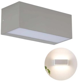 LED Applique da esterno LED/12W/230V 3000K IP65
