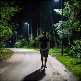 Lampione solare stradale a LED con sensore URBI LED/11W/3,2V 6500K + telecomando IP54