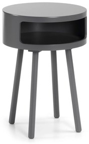 Kave Home - Tavolino Kurb B Ø 40 cm grigio