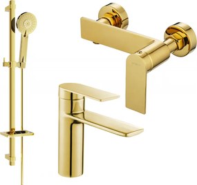 Mexen Zero DQ40 set doccia, oro - 71104DQ40-50