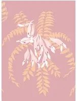 Ailanto Carta da parati Semi - Fuchsia Seed & Pink