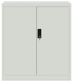 Armadio classificatore grigio chiaro 79x40x90 cm in acciaio