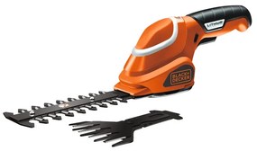 Forbici taglia erba ad una mano BLACK + DECKER Kit cesoia sfoltirami 1 batteria inclusa