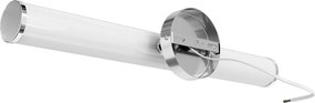 Lampada LED da Specchio 60cm 15W Cilindrica IP54 - da Muro Colore Bianco Naturale 4.000K