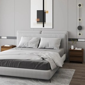 Comodini 2 Pz Rovere Marrone 45x34,5x44,5 Cm İn Truciolato /