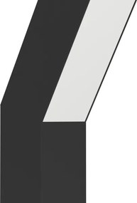 Eglo 900993 - Lampada da esterno LED UGENTO, 2x LED/4,5 W/230 V, IP44, nera