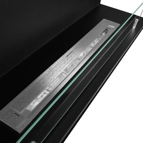 Camino a bioetanolo da incasso Trifacciale biocamino a 3 lati aperti 90x45 cm TREVI 90