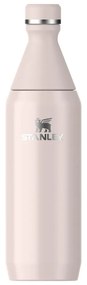 Bottiglia termica rosa chiaro in acciaio inox 600 ml All Day Slim Bottle Rose Quartz – Stanley