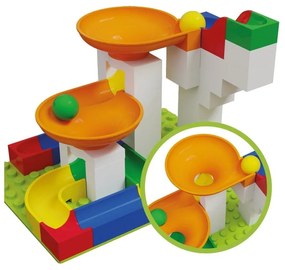 Set di parti aggiuntive per pista a sfere, 44 pezzi - Hubelino