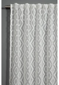 Tenda sottile bianca 140x245 cm Diamant Scherli – Sehlbach