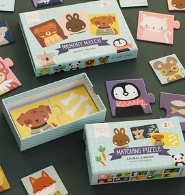 A Little Lovely Company - puzzle di abbinamento -  snack per animali