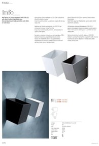 Redo 01-1317 - Applique a LED TOBIKO LED/6W/230V CRI 90 bianco