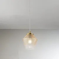 Lampadario Contemporaneo Arnia Ambra 1 Luce E27