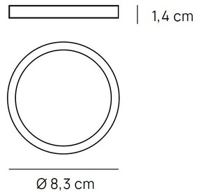 BLAIR Pannello led tondo bianco potenze e dimensioni varie (sostituisce VRD 33)
