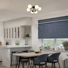 Rabalux 71294 - Lampadario a plafone MEDUZA 6xE14/20W/230V