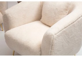 Poltrona beige Istiridye - Artie