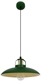 Brilagi - LED Lampadario a sospensione con filo FLAMENGO 1xE27/60W/230V verde