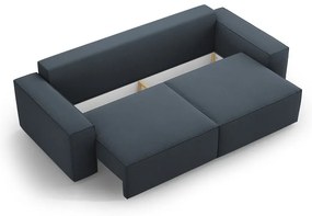 Divano letto blu 247 cm Jodie - Micadoni Home