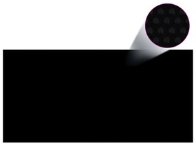Copertura Per Piscina Nera 450x220 Cm Pe /