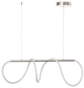 ONLI - Lampadario LED a sospensione con filo AMANDA LED/40W/230V 4500K cromo opaco